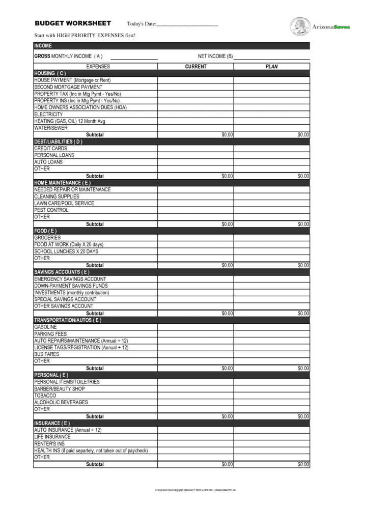 Church Income And Expense Statement Template And Church Budget Worksheet 5897