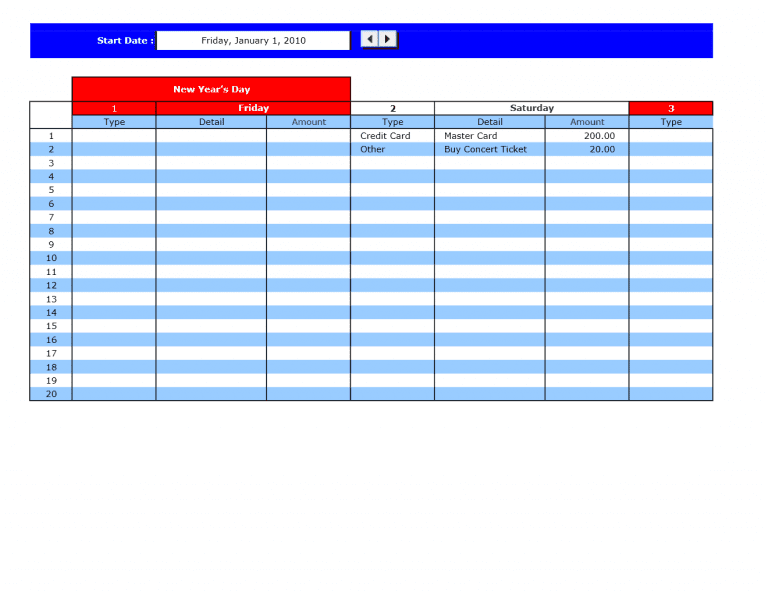 Ultimate Bill Management Excel Template 0421
