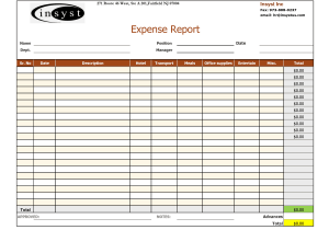 Free Monthly Business Expense Report Template And Expense Report Template Google Docs